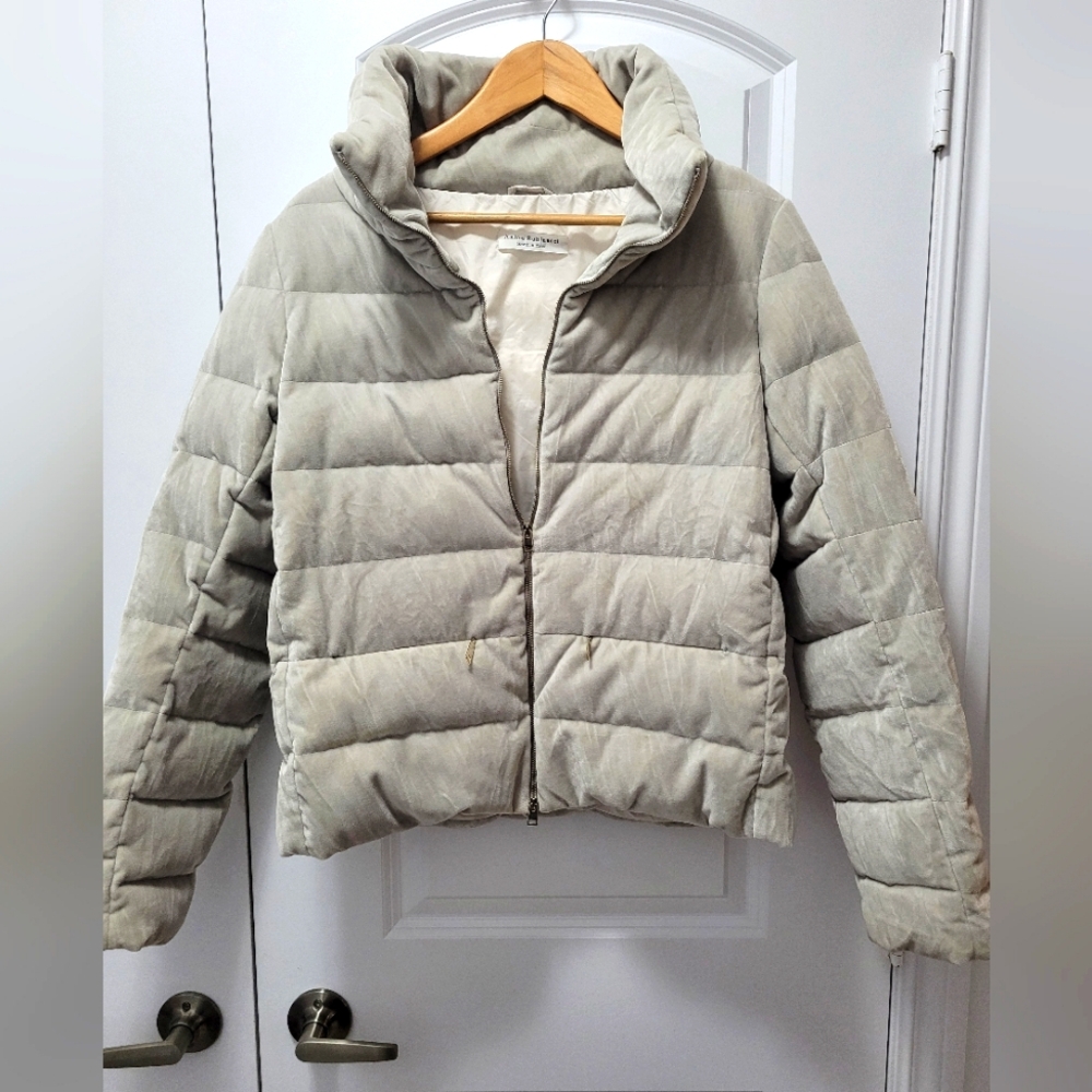 Amina Rubinacci Jacket size IT46/US10, grey color, made in Italy
